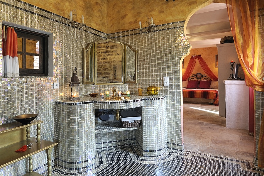 Zellige salle de bain Entreprise de, rénovation, Marrakech, casablanca, agadir, tanger, Casablanca, Maroc, travaux, batiment,  